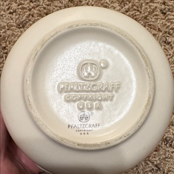Pfaltzgraff vintage copyright USA tea rose deep dessert bowl - Picture 5 of 5